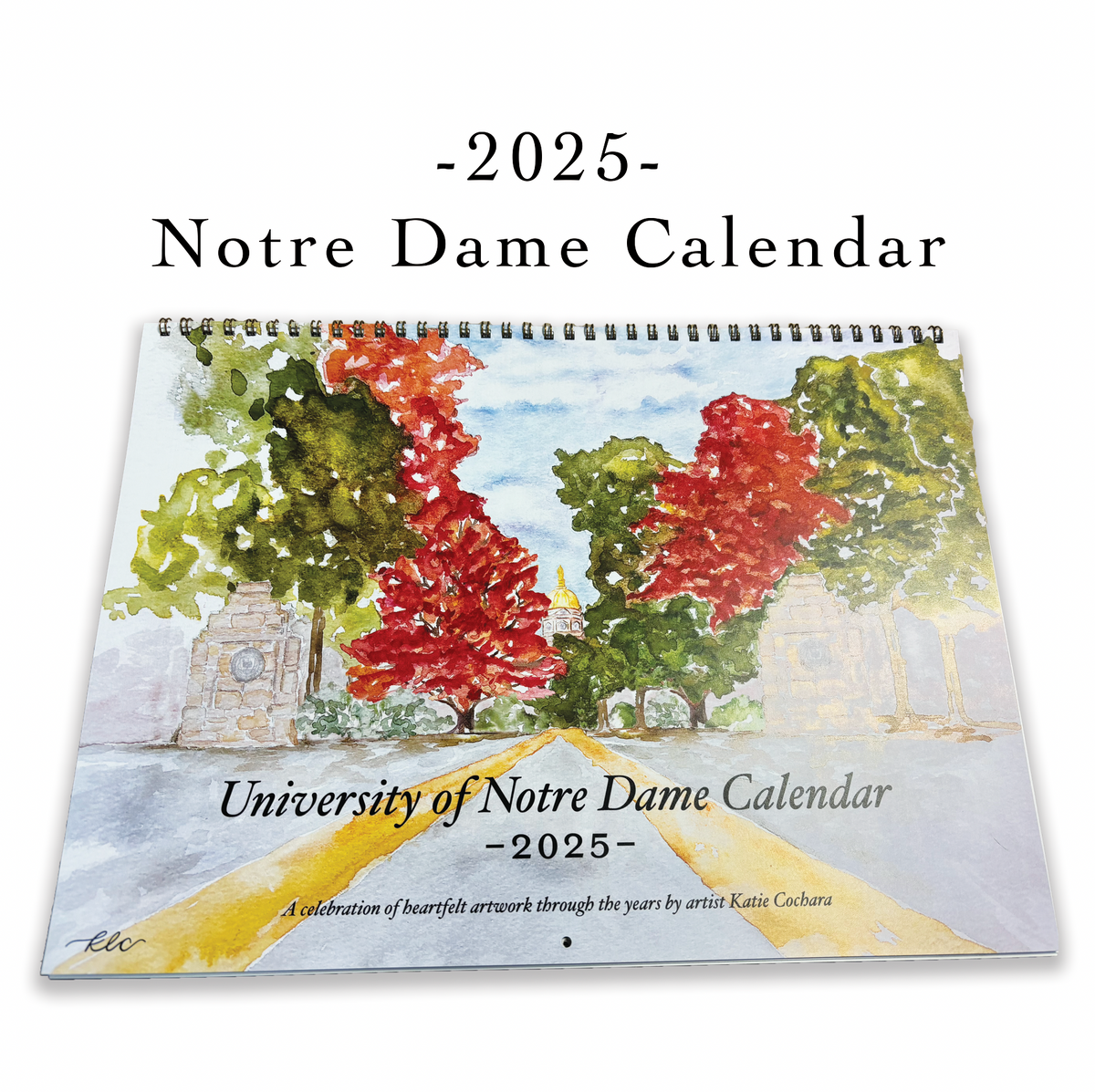 2025 Notre Dame Calendar CollegiateAF