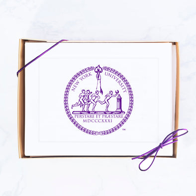 NYU Note Card Set, School Seal