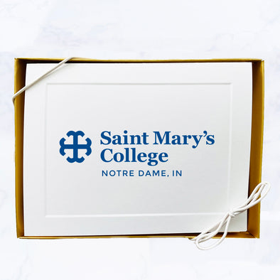 Saint Mary's College Classic Logo Note Card Set